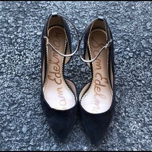 Sam Edelman 6.5 velvet heels